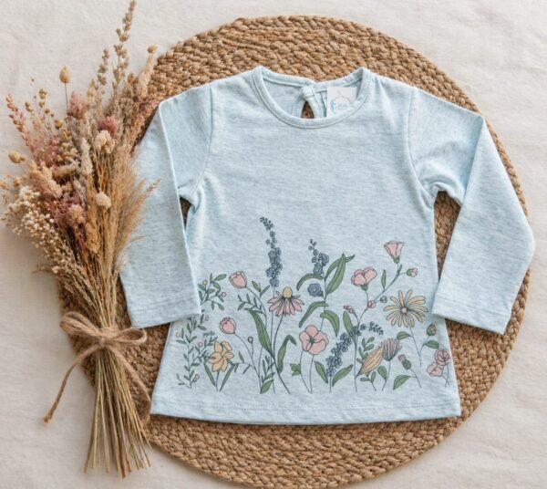 Remera flores