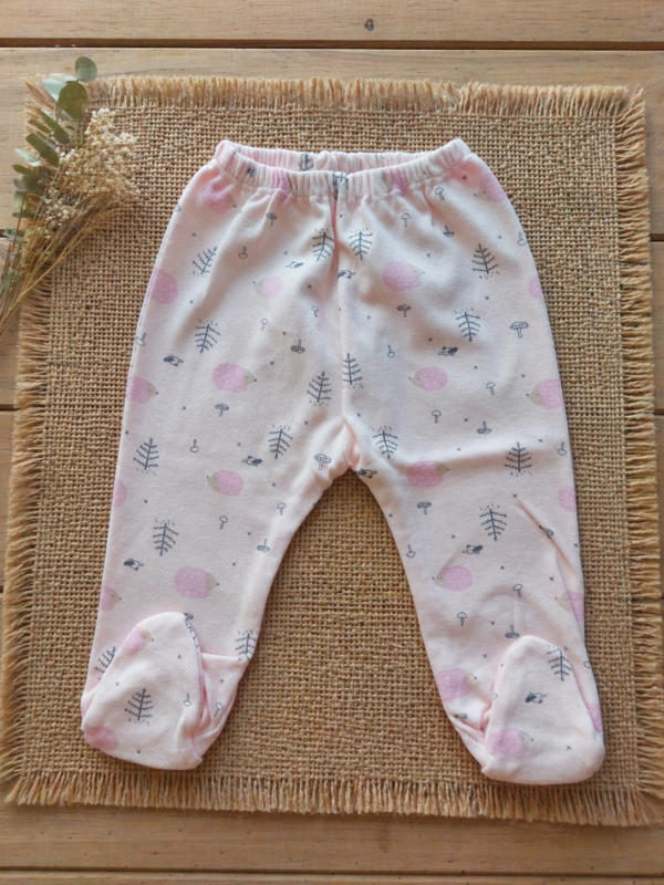 Ranitas estampadas de algodón nena