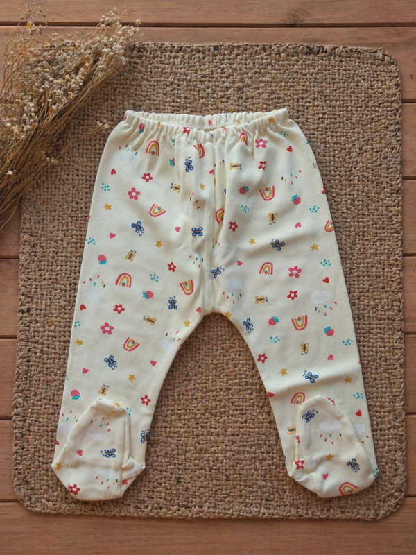 Ranitas estampadas de algodón nena