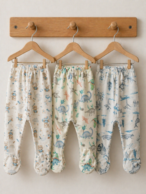 Ranita estampada nene de algodón