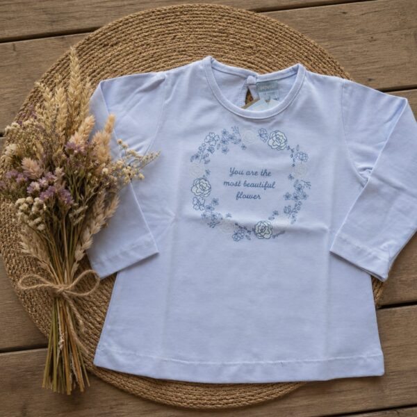 Remera flores