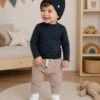 Media Polera negra Mini Juli