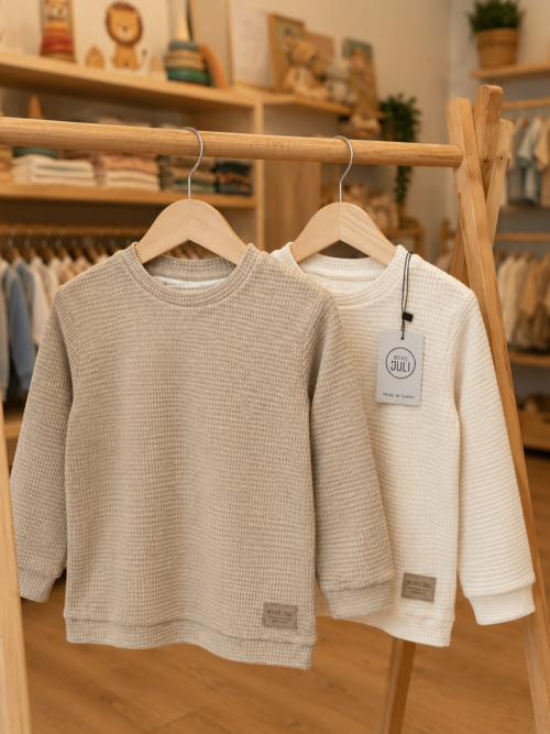 Buzo cotton tejido (panal)