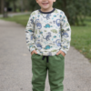 Jogger liso frisa
