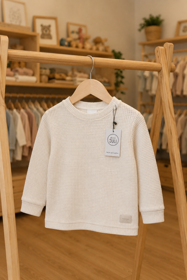 Buzo cotton tejido (panal)