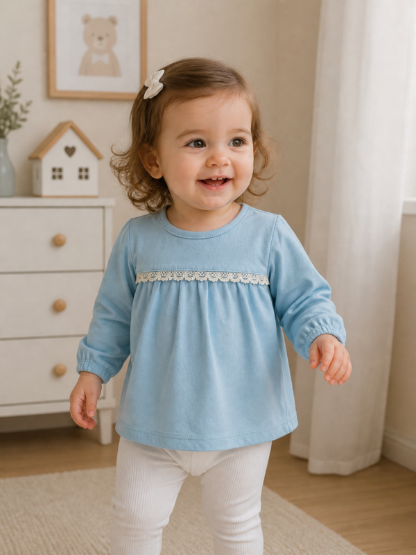 Remera puntilla