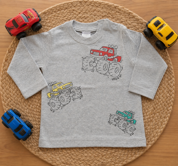 Remera Autitos
