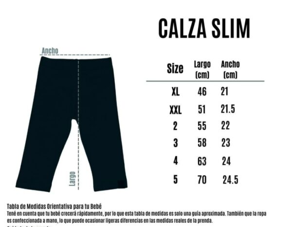 Calza slim print pink glitter