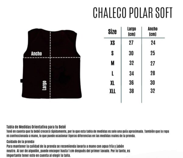 Chaleco de plush