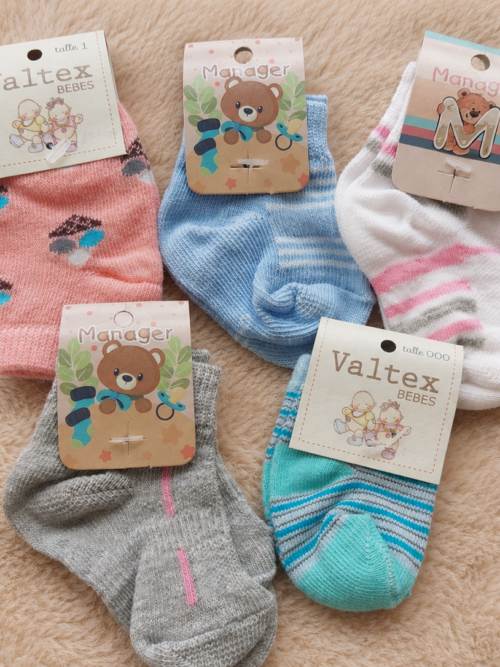 Medias estampadas bebe